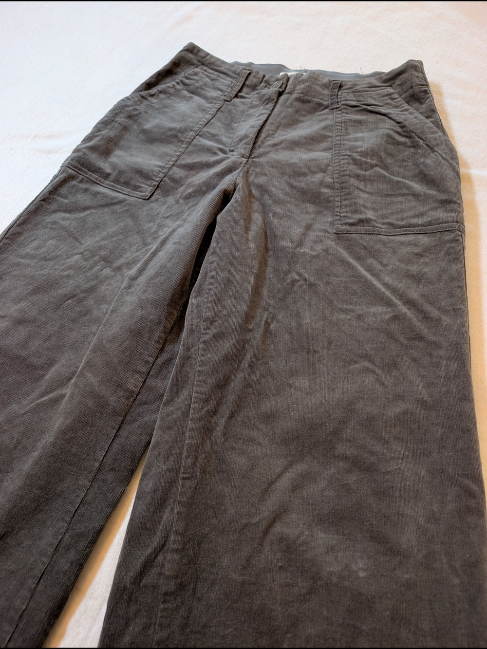 Max Studio Green Corduroy Pants S/M